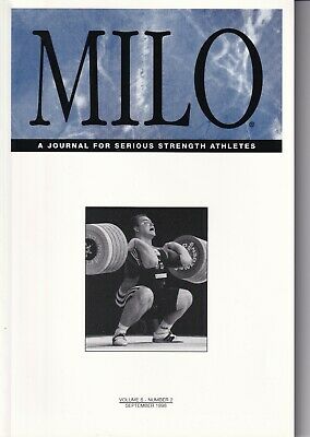 Milo Weightlifting Ryan Vierra Bernard Lange September 1998 022619nonr
