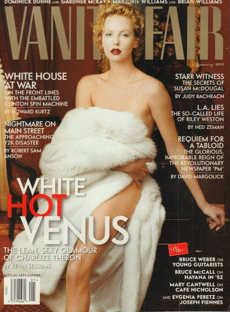 Vanity Fair January 1999 Charlize Theron Bruce Weber Joseph Fiennes 030719DBE