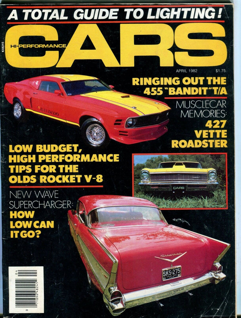 Hi-Performance Cars Magazine April 1982 455 Bandit EX No ML 050417nonjhe