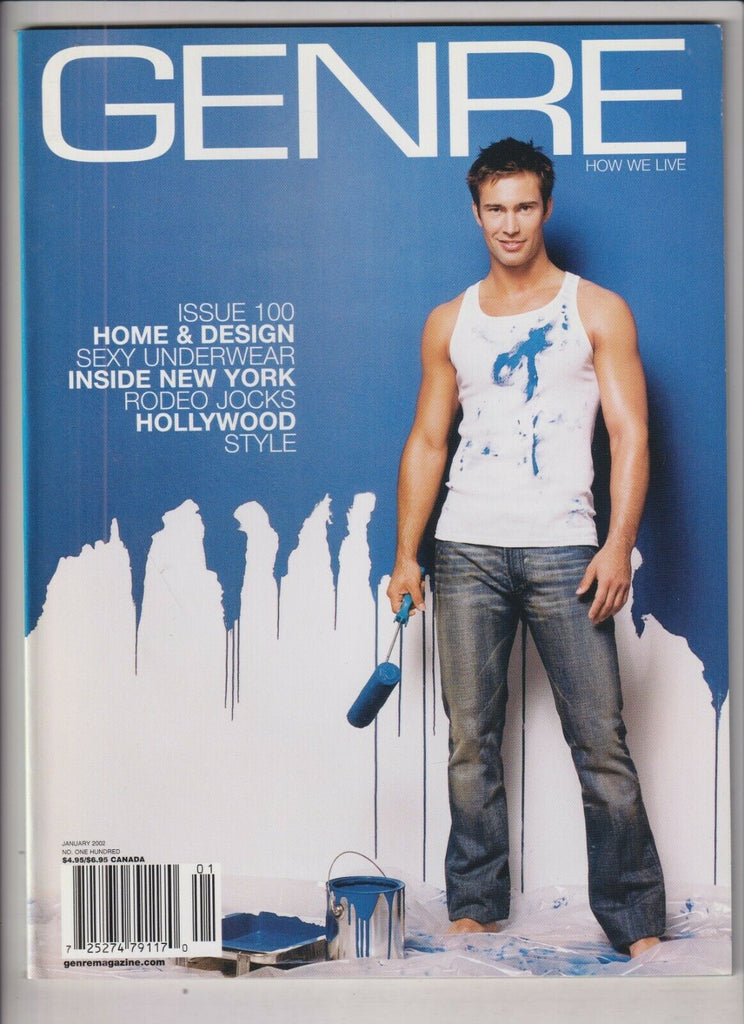 Genre Gay Fashion Mag Home & Design Issue January 2002 031120nonr