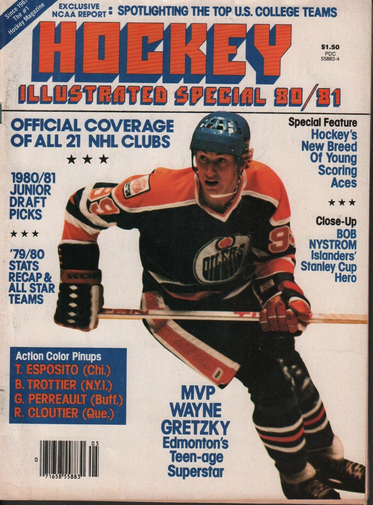 Hockey illustrated Special 1980/81 Wayne Gretzky 062218DBE