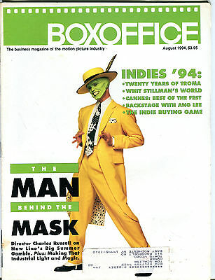 Box Office Magazine August 1994 Jim Carrey The Mask EX 040516jhe