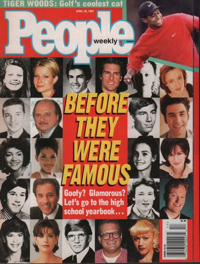 People April 28 1997 Tiger Woods Conan O'Brien Tom Cruise 070918DBE