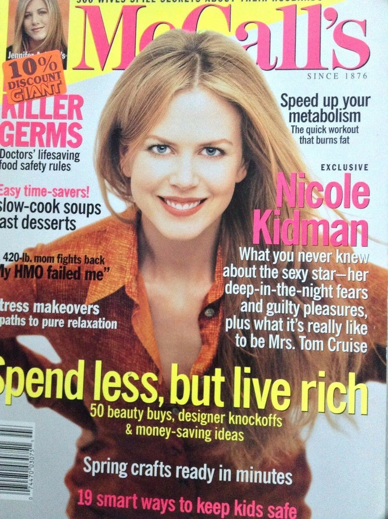 McCall's Magazine Nicole Kidman Killer Germs March 1999 092217nonrh
