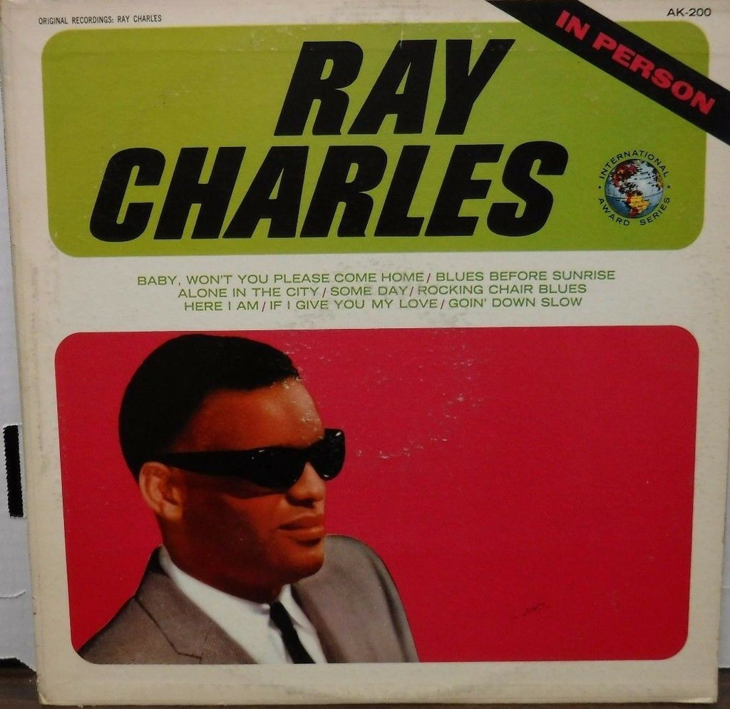 Ray Charles in person 33RPM AK-200 111916LLE