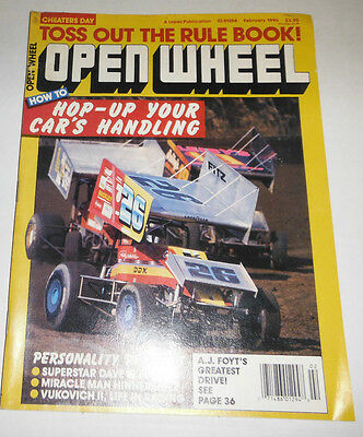 Open Wheel Magazine Superstar Dave Blaney February 1990 080814R