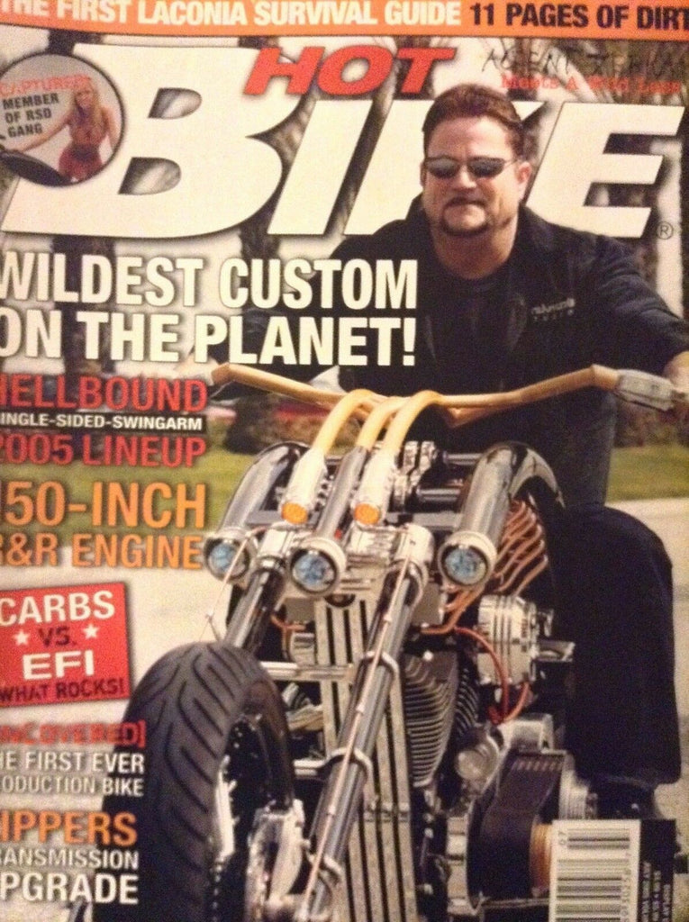 Hot Bike Magazine Carbs Vs EFI Laconia Guide July 2005 121318nonrh