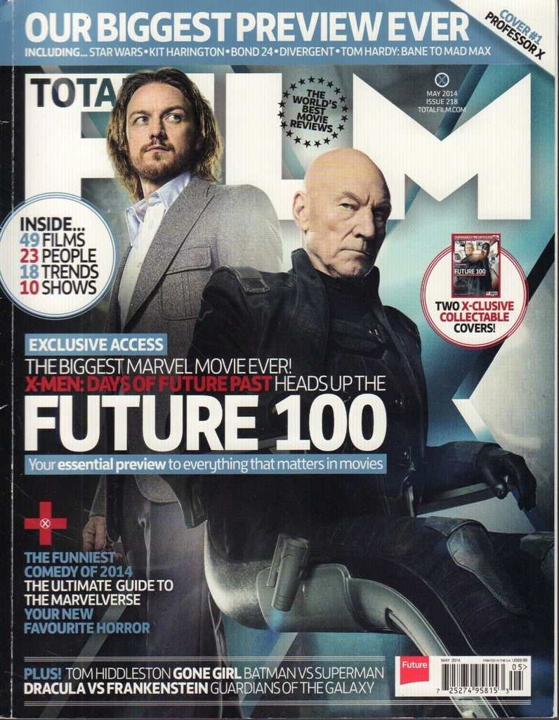 Empire May 2014 X-Men: Days of Future Past Tom Hiddleston 012918DBE