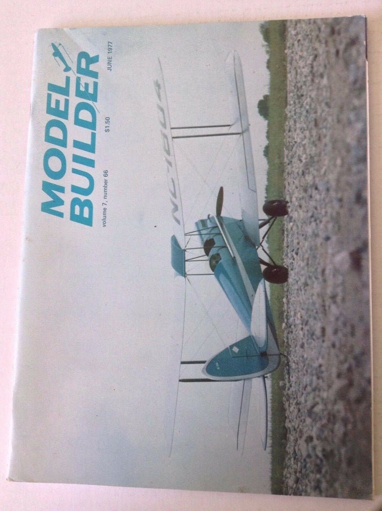 Model Builder Magazine KZ-VIII Gipsy Moth June 1977 041817nonrh