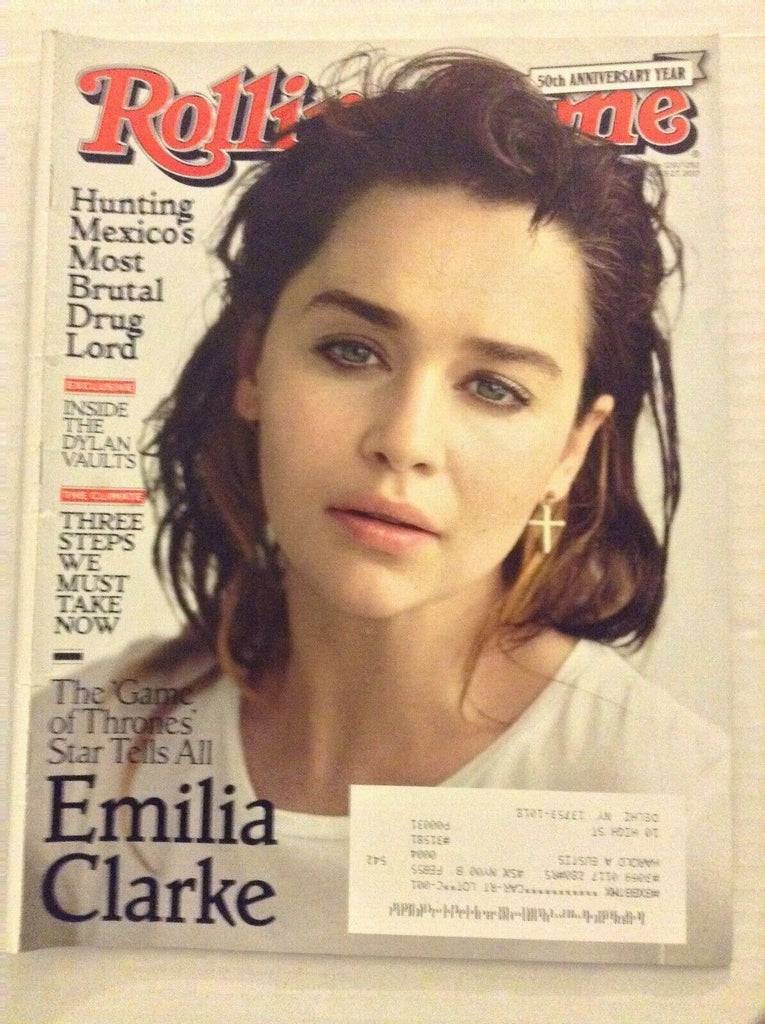 Rolling Stone Mag Emilia Clarke The Dylan Vaults July 13-27 , 2017 080819nonrh