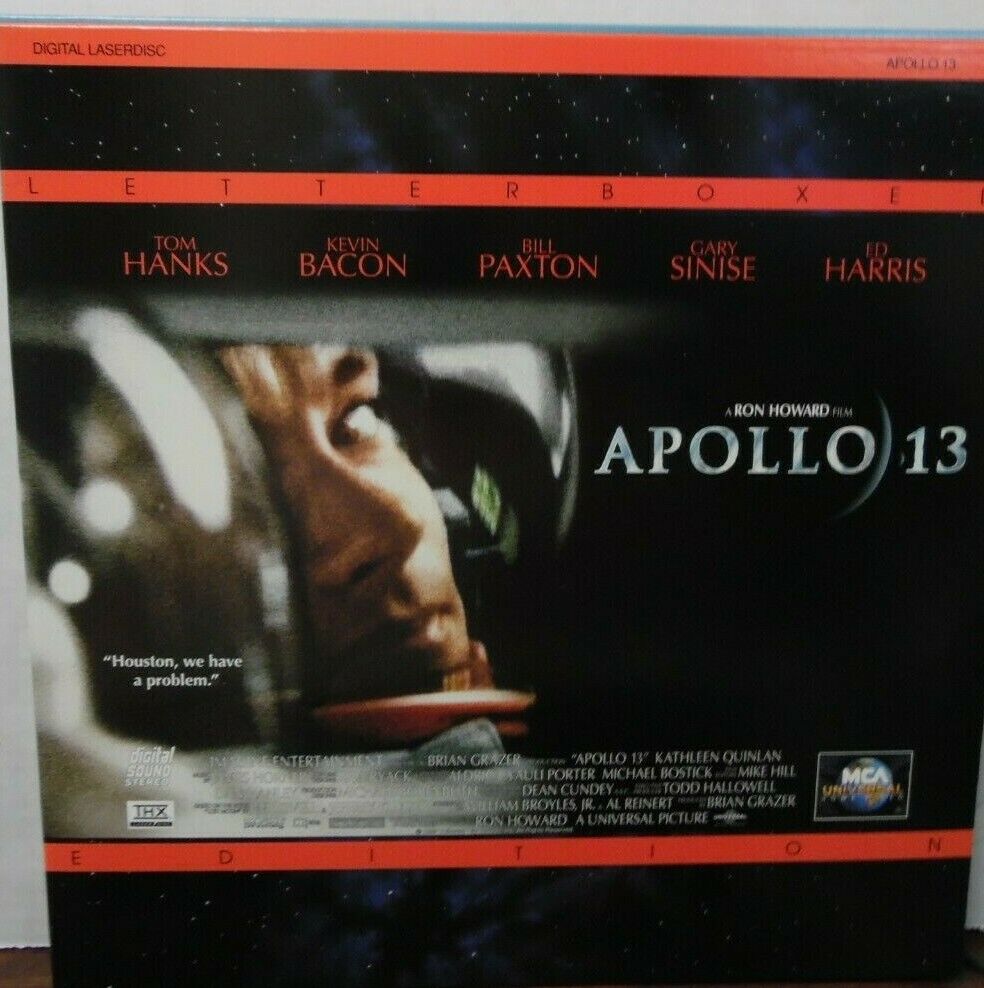 Apollo 13 laser disc letter boxed edition 092919LLE