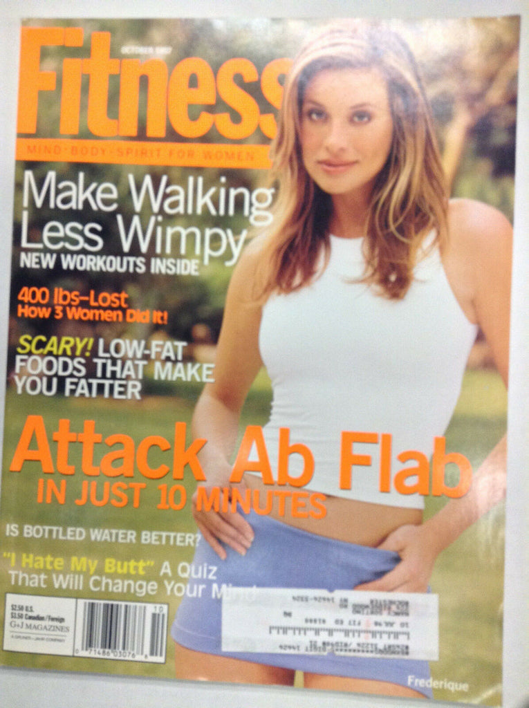 Fitness Magazine Attack Ab Flab Walkings Not Wimpy October 1997 081017nonrh