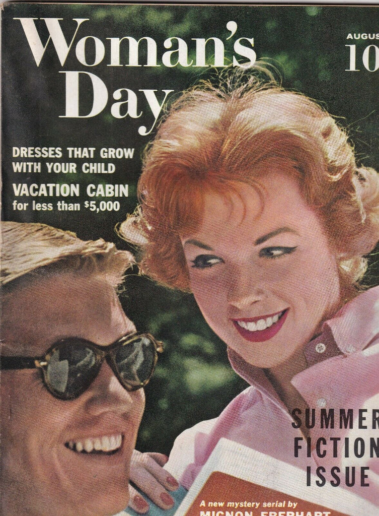Woman's Day Magazine Summer Issue Vacation Cabins August 1959 100719nonr