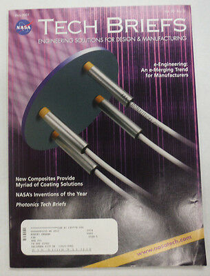Nasa Tech Briefs Magazine Myriad Of Coating Solutions May 2001 FAL 060815R3
