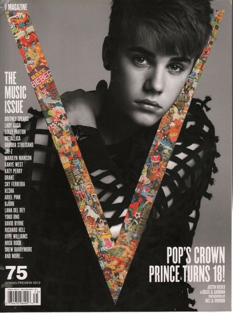 V Magazine Spring Preview 2012 Justin Bieber David Bowie Drake 062018DBF3
