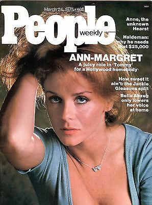 People Magazine March 24 1975 Ann-Margret Jackie Gleason EX 012016jhe
