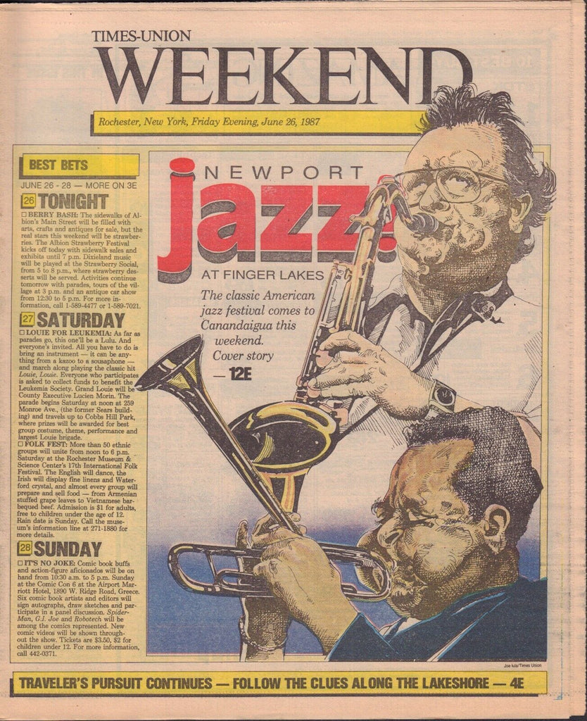 Times-Union Weekend June 26 1987 Newport Jazz at Finger lakes 062717nonDBE