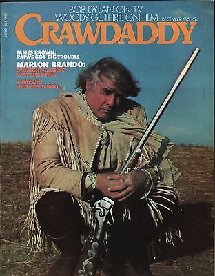 Crawdaddy Magazine December 1975 James Brown, Marlon Brando EX 112015DBE