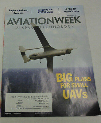 Aviation Week Magazine Big Plans For Small UAVs May 2014 071814R