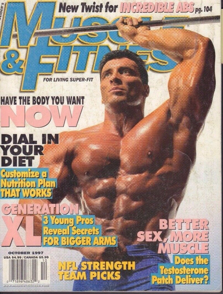 Muscle & Fitness October 1997 Milos Sarcev 082517DBE