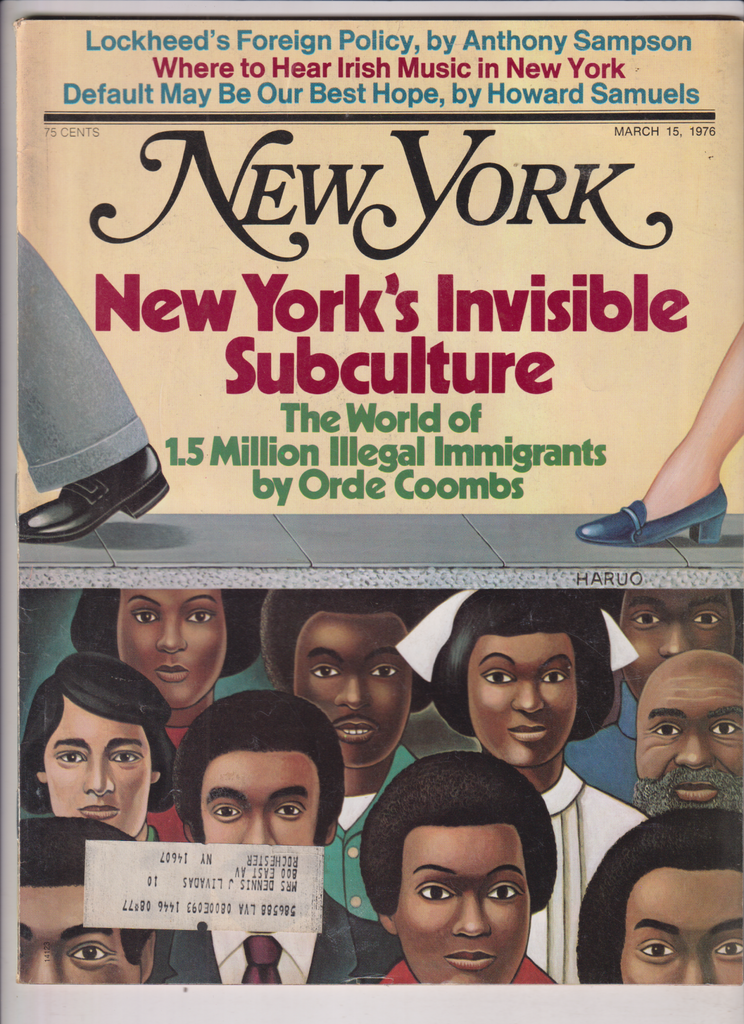 New York Mag New York's Invisible Subculture March 15, 1976 122319nonr