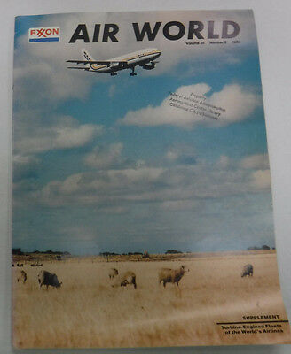 Exxon Air World Magazine Trans Australia Airlines Vol.35 No.2 1983 FAL 081915R