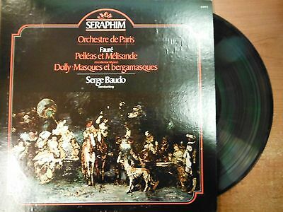 33 RPM Vinyl Serge Baudo Orchestre De Paris Seraphim Records S1-60273 022415SM