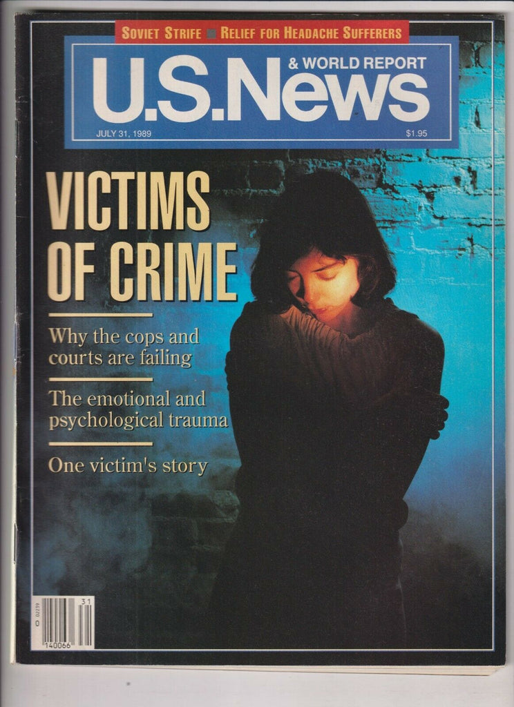 U.S. News Mag Victims Of Crime July 31, 1989 112019nonr