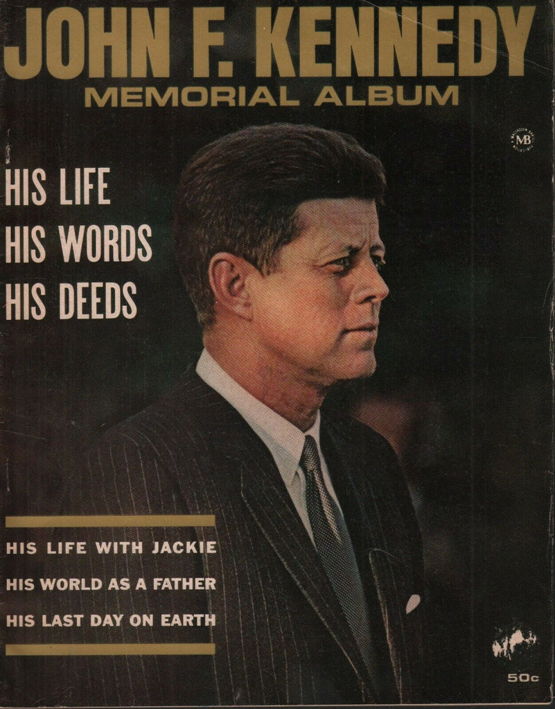 John F Kennedy Memorial Album 1964 Jackie Kennedy 061919AME