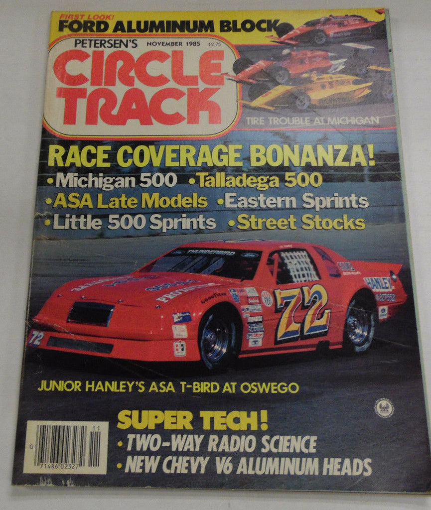 Circle Track Magazine Michigan 500 Talladega 500 November 1985 040317nonr