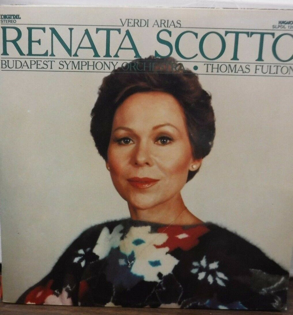 Verdi Arias Renata Scotto Thomas Fulton 33RPM #12624 012817LLE