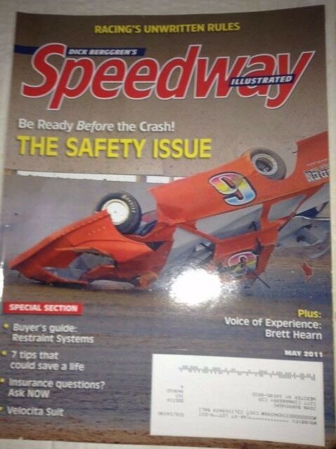 Speedway Illustrated Magazine Safety Issue Restraints May 2011 040717NONRH