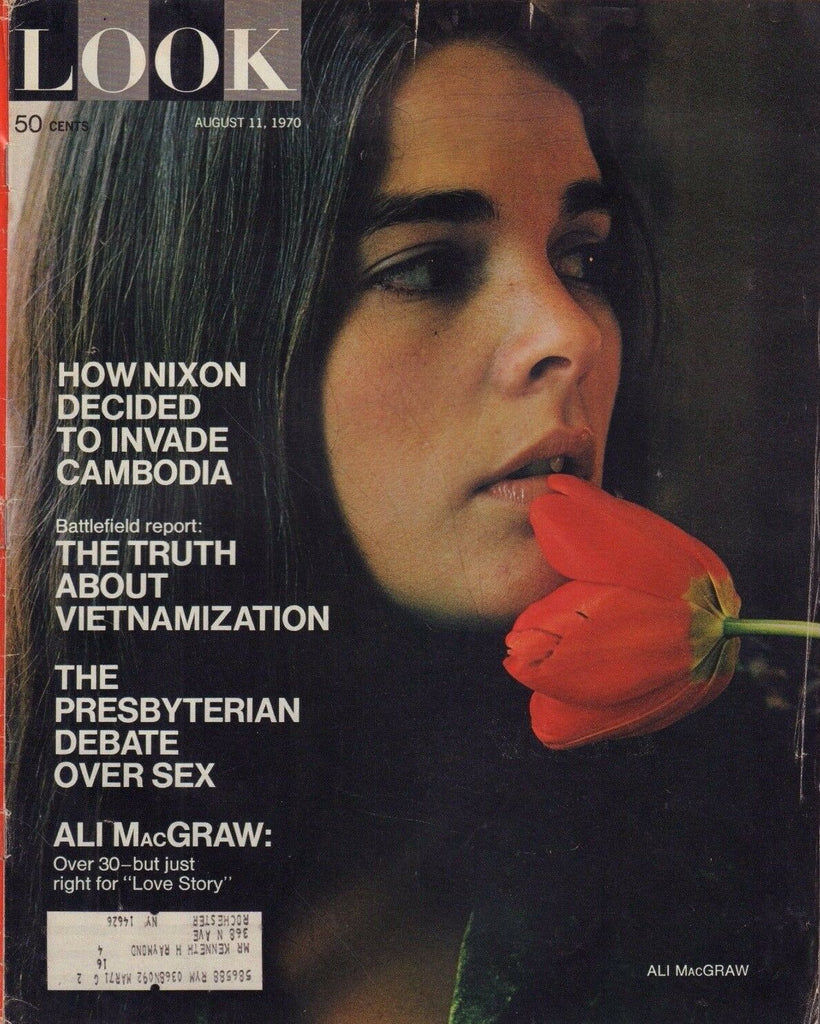 Look August 11 1970 Richard Nixon, Ali MacGraw w/ML 051017nonDBE2