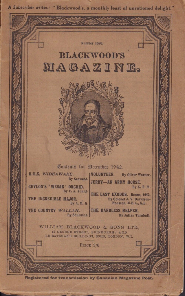 Blackwood's Magazine 1942 Burma 090917nonjhe