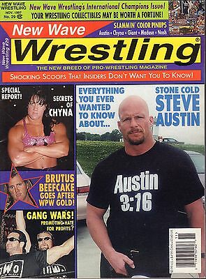 New Wave Wrestling November 1997 Chyna, Steve Austin VG 050416DBE