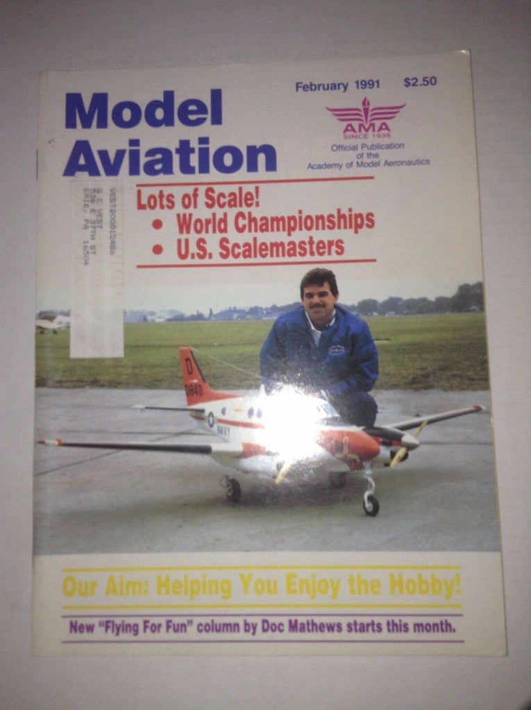 Model Aviation Magazine World Championships February 1991 041717nonrh