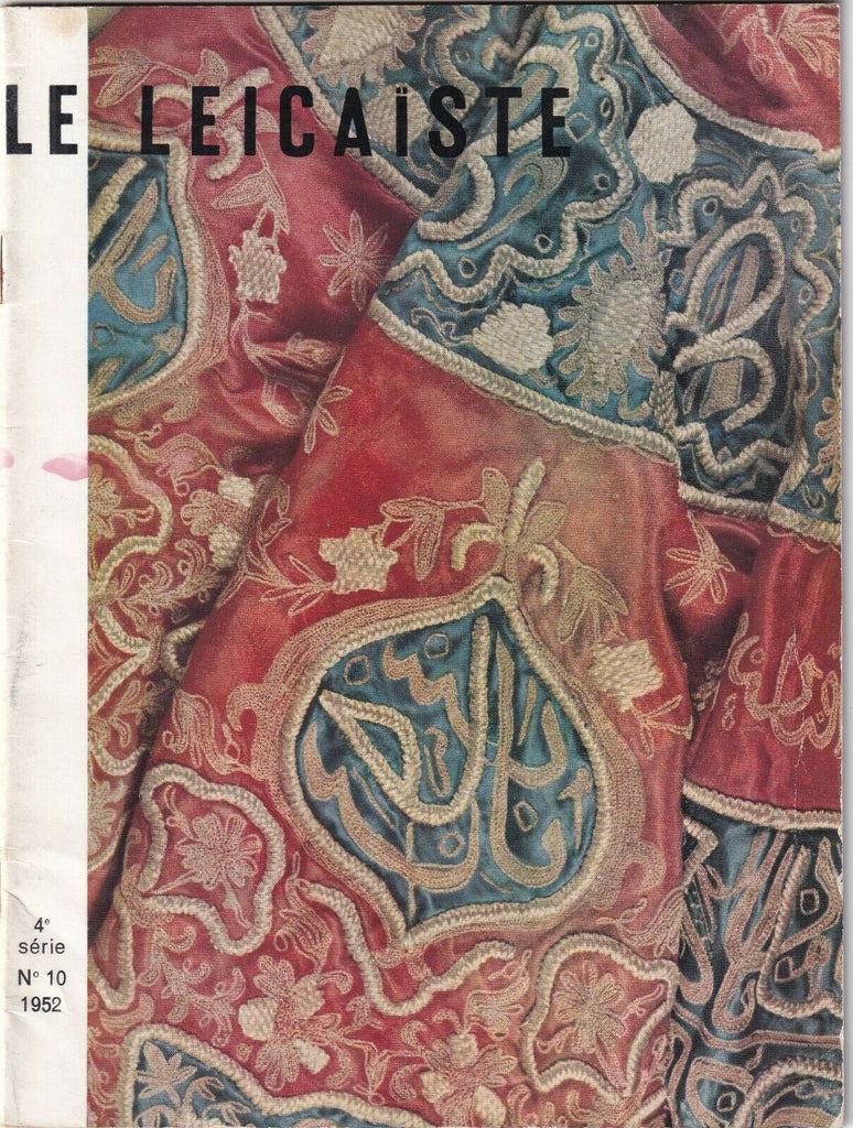 Leica Photography French Mag 1952 Vol.4 No.10 082419nonr
