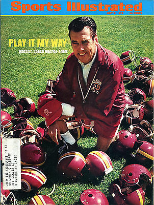 Sports Illustrated Magazine July 9 1973 George Allen EX 060716jhe