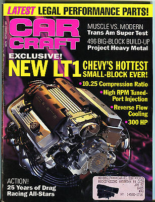 Car Craft Magazine September 1991 New LT1 Small-Block VGEX 032816jhe