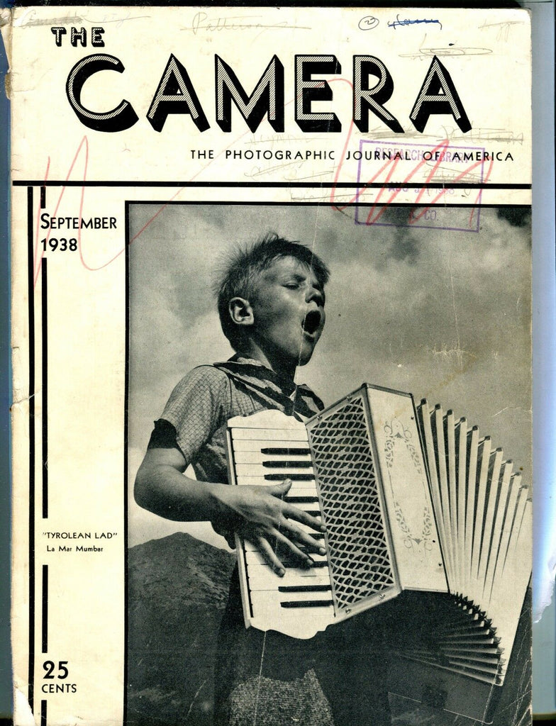 The Camera Magazine September 1938 La Mar Mumber ACC 042517nonjhe