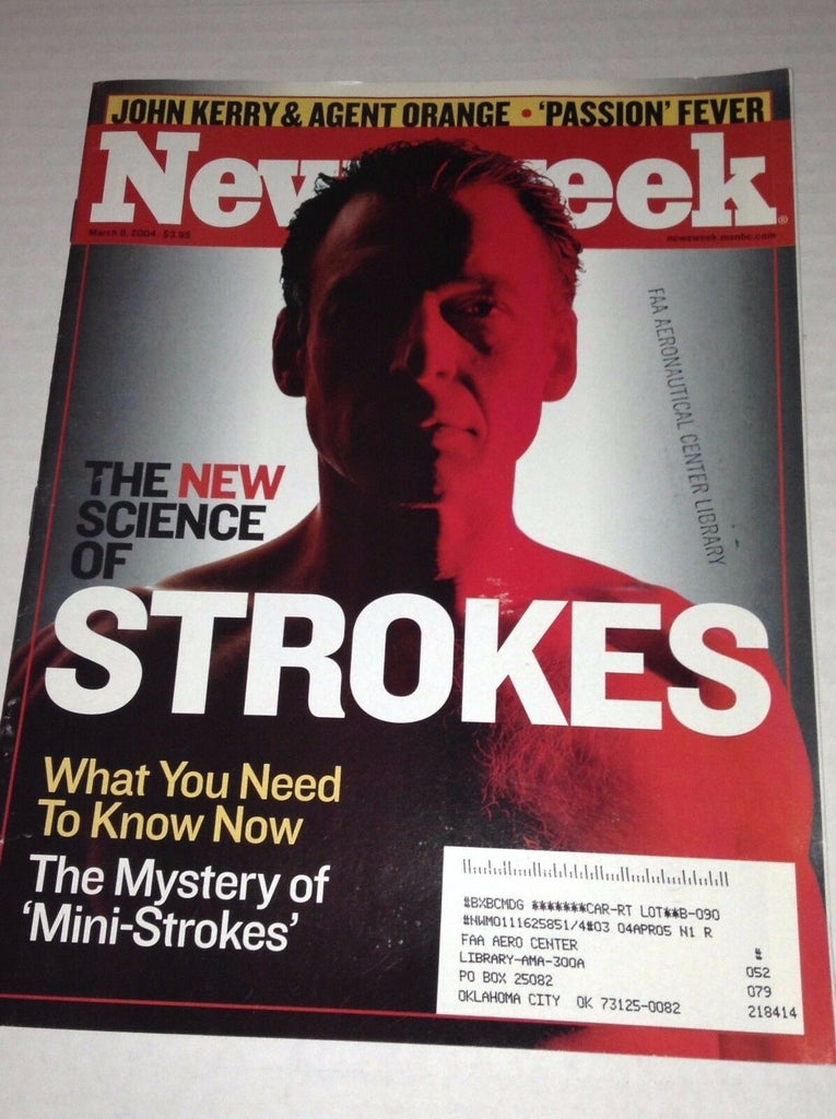 Newsweek Magazine The New Science Of Strokes March 8, 2004 FAA 022917NONRH