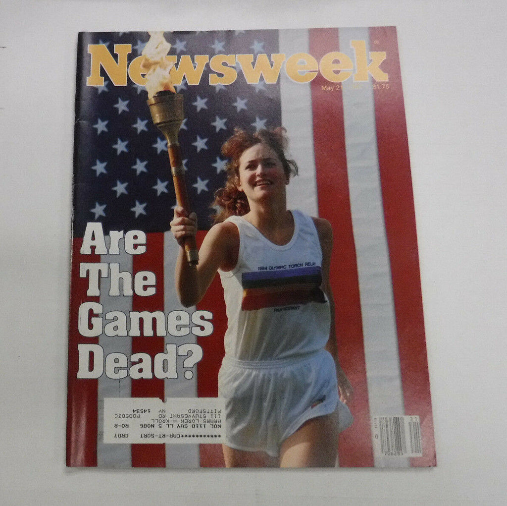 Newsweek Magazine Are The Olympic Games Dead May 21, 1984 101916R