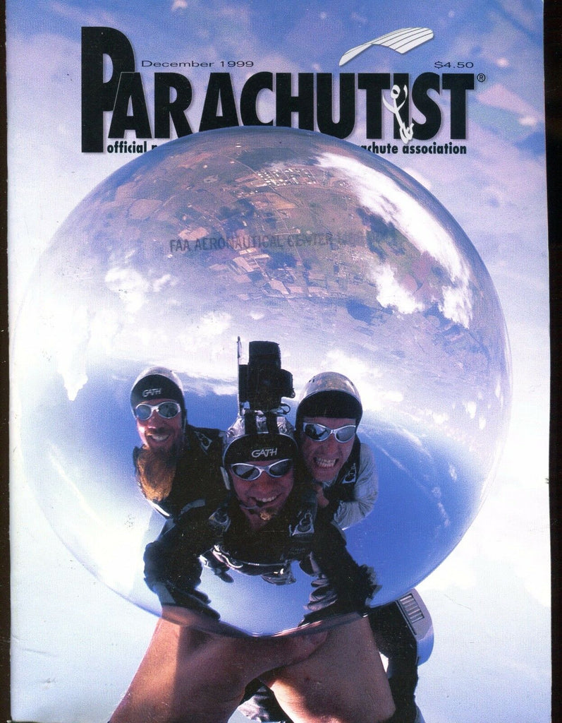 Parachutist Magazine December 1999 Thomas McDow FAA EX w/ML On Back 022517nonjhe
