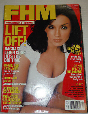 FHM Magazine Rachael Leigh & Don King March/April 2000 Premiere ISSUE 021915r