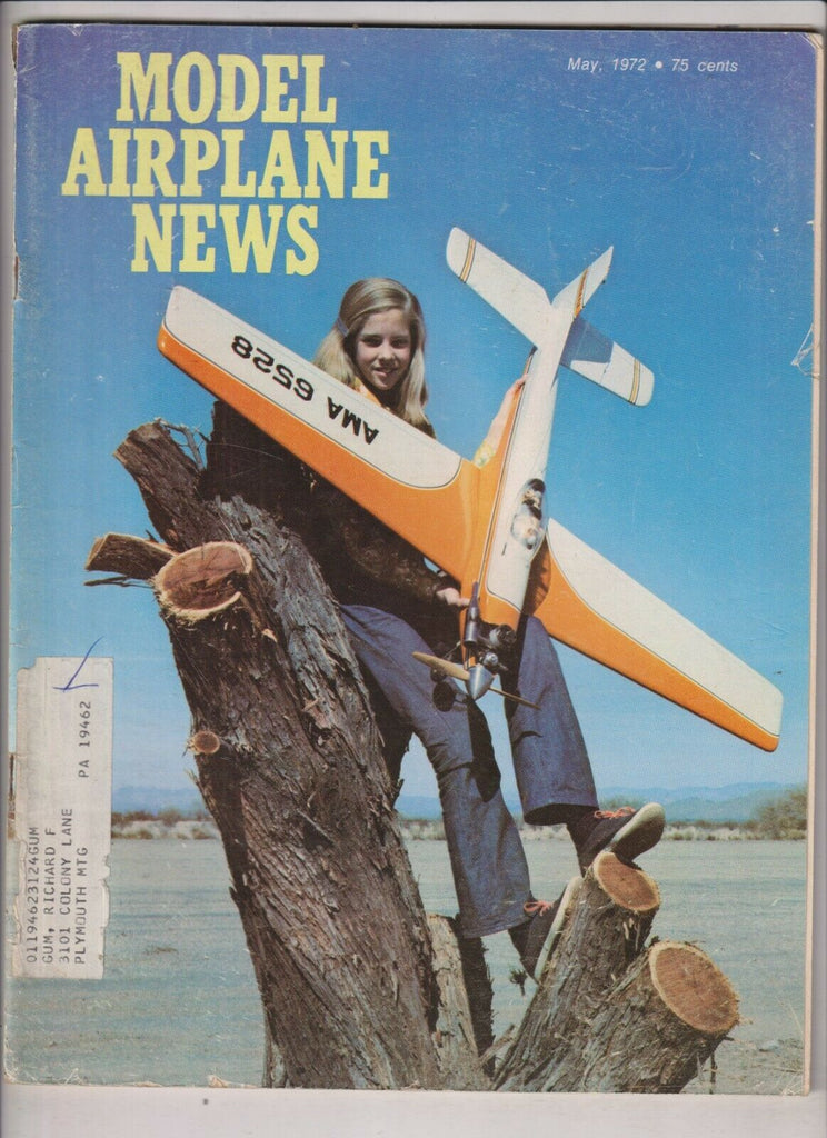 Model Airplane News Mag The Red Baron May 1972 040420nonrh