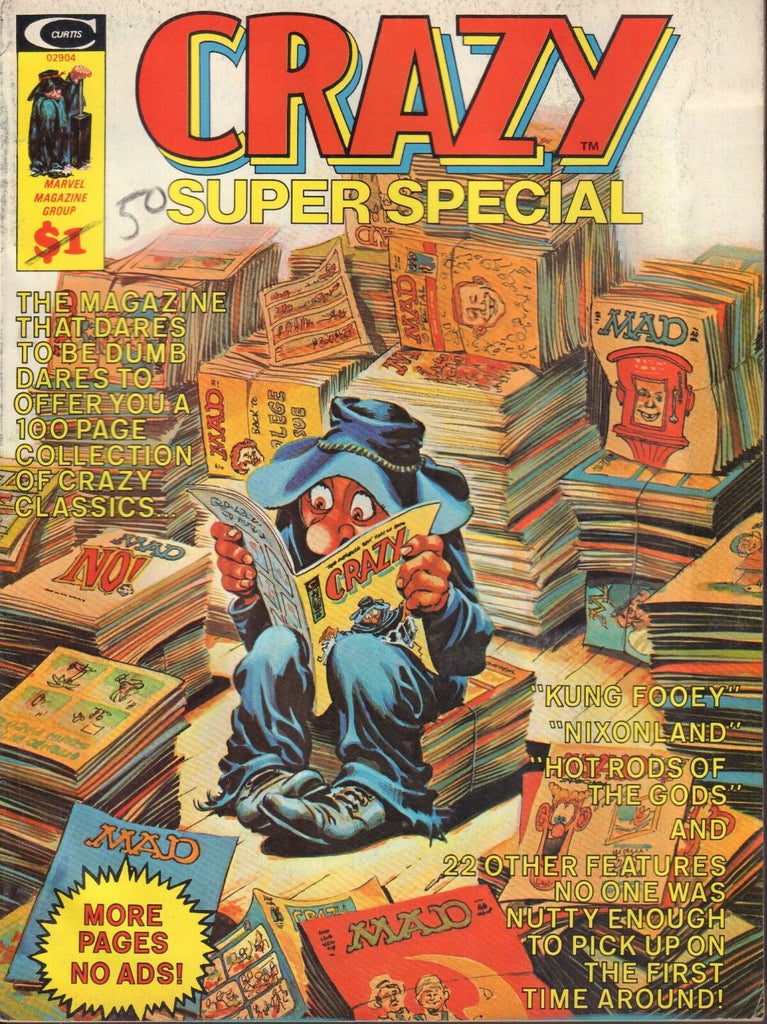 Crazy Super Special No.1 Curtis Marvel Magazine 041918DBE
