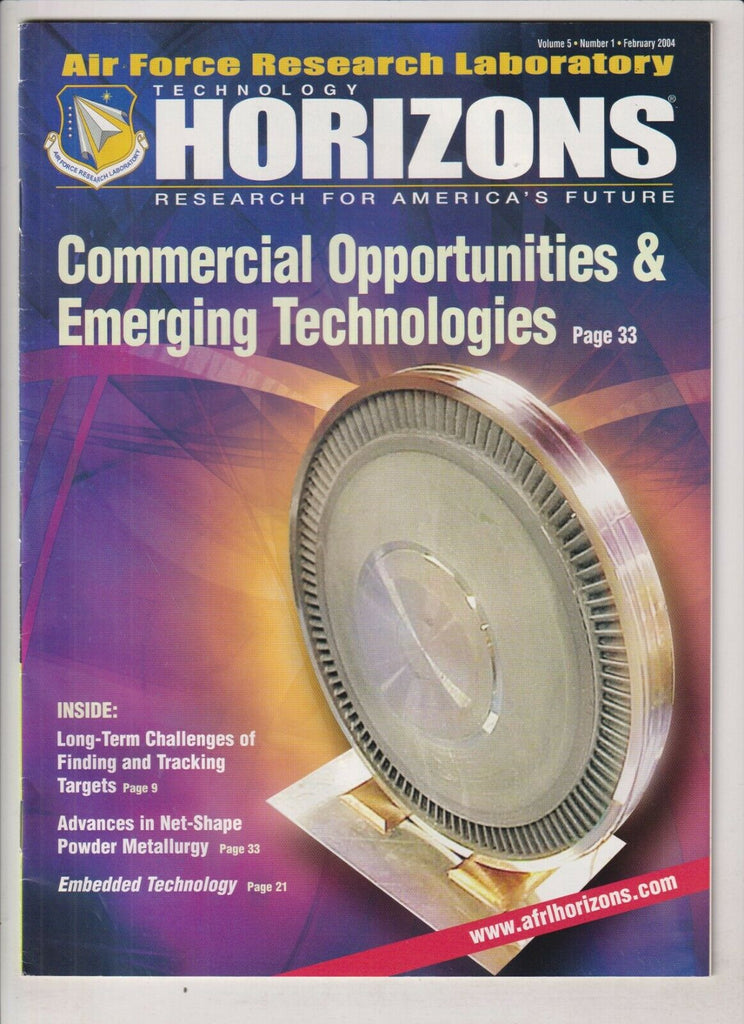 Technology Horizons Mag Emerging Technologies February 2004 021920nonr