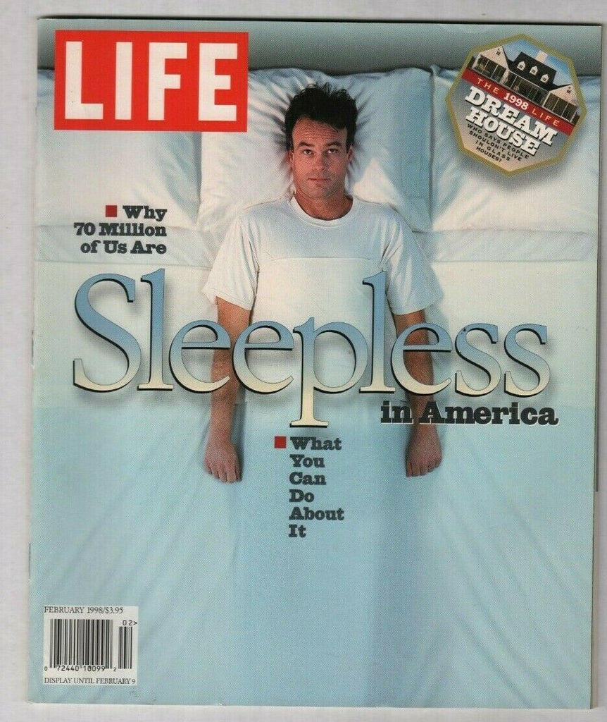 Life Magazine Why 70 Million People Are Sleepless February 1998 012720nonr