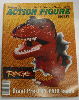Action Figure Digest Magazine Giant Pre-Toy Fair February/March 1996 082115R
