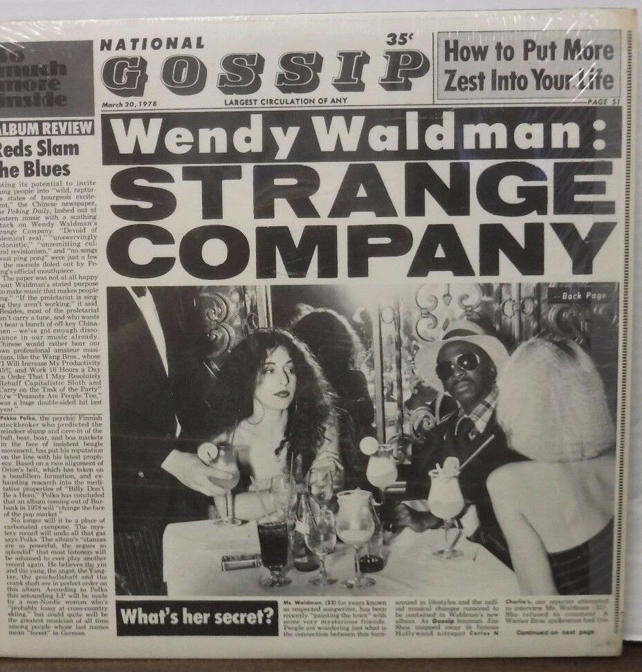 Wendy Waldman Strange Company 33RPM BSK3178 121016LLE